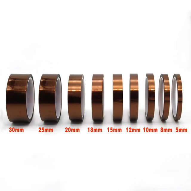 High Temperature Resistant Silicone Yellow Single-sided Adhesive Tape